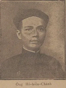 Chân dung nhà văn Hồ Biểu Chánh, ảnh đăng báo năm 1933
